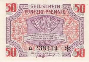 r.213 50 Pfennig 1947